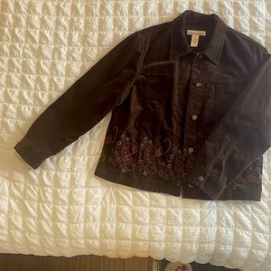Brown corduroy jacket